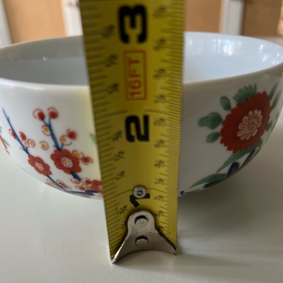 Vintage Smithsonian Institute Kakiemon Design Bowl 5”Diameter 2.5”High Japan - Picture 5 of 9